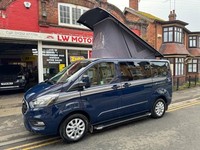 2022 transit custom 4 berth pop top campervan  stunning only 20000 miles.