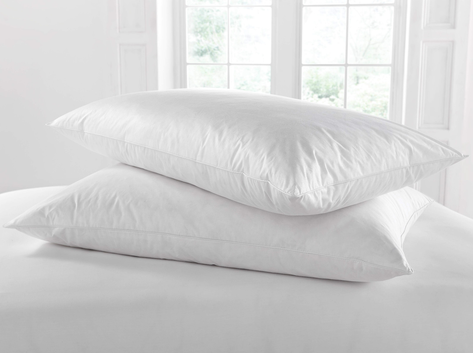 Luxury Safeguard Anti Allergy Treated Duck Feather And Down Pillow
