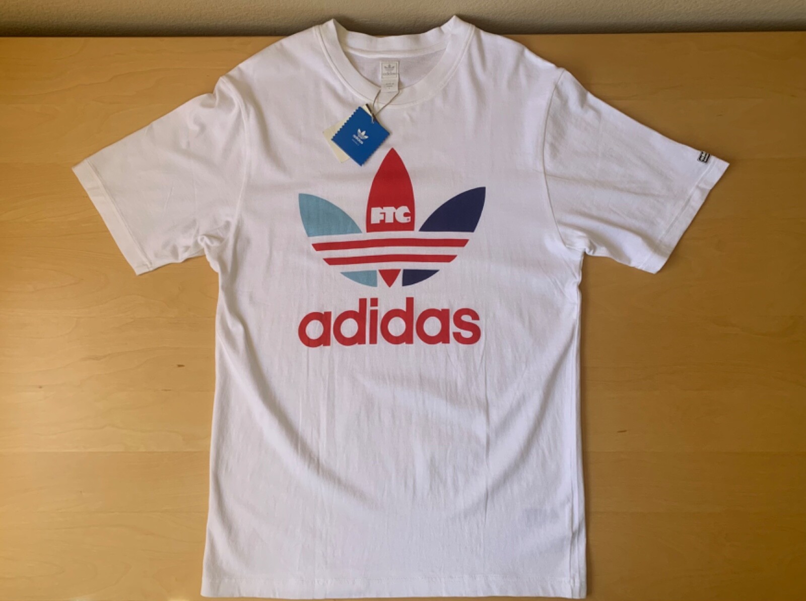 FTC SF x Adidas Skateboarding tee shirt Large L Mens Skate Tyshawn