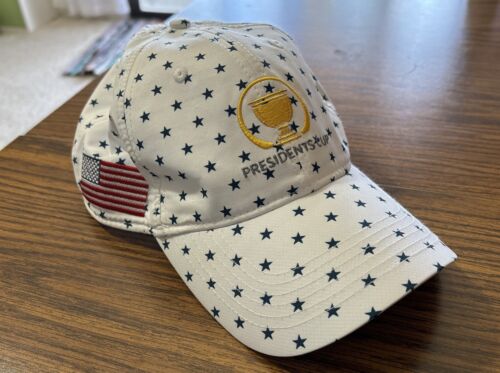 Mid Fit Hook Loop Adj Golf Cap Excellent