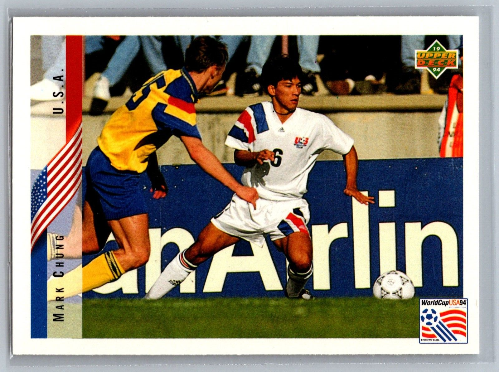 サッカートレーディングカード（World Cup USA94） 1994 Upper Deck World Cup USA 94 Football Soccer Trading