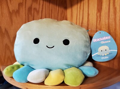 NEW Squishmallows Stackables OLDIN THE OCTOPUS 8 in