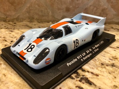 FLY 709102 Porsche 917 LH Gulf 24HR LeMans 1971 18 Band 1/32 Slot Car
