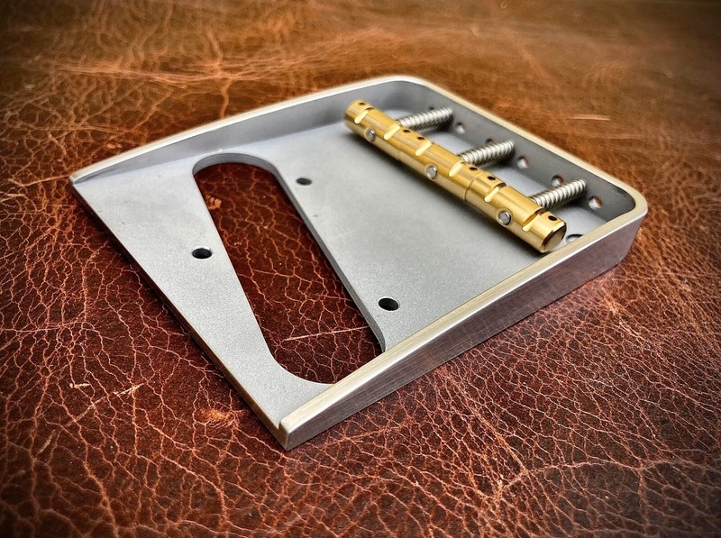 Van Dyke-Harms American Standard Telecaster Hybrid Bridge and Compensated Saddle