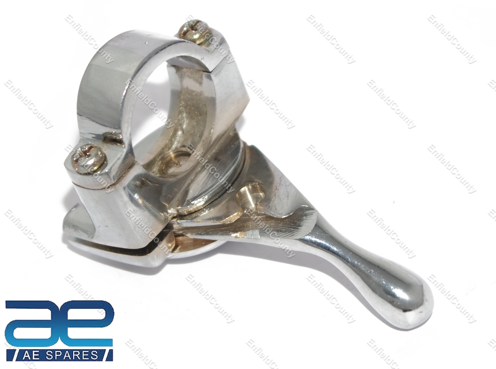For Norton BSA Triumph Vintage Bike Ajs Air Choke Mag Lever L/H 1" Handlebar 