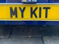 MY K1T Cherished Registration For Sale