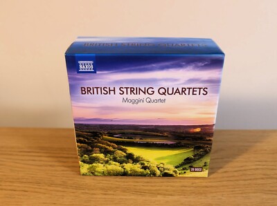 British String Quartets Maggini Quartet 20 CD Naxos Box Set *LIKE NEW*
