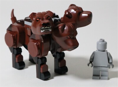 LEGO Harry Potter Fluffy Minifigure 3 Headed Dog 76387 Animal