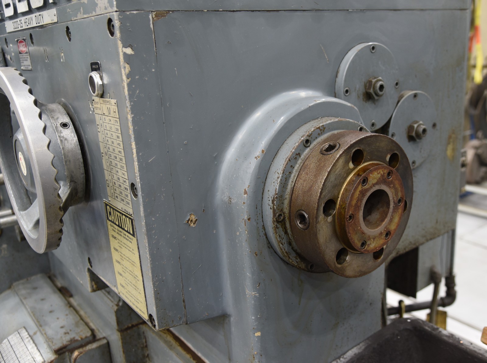 LEBLOND, HEAVY DUTY ENGINE LATHE, 3220-25, 40 HP, 460 VOLT, 3 PHASE