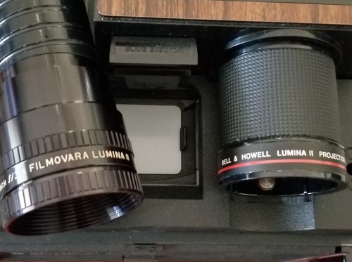 Vintage Bell & Howell AF70 Auto Focus 35mm Slide Projector Cube System - WORKS!!