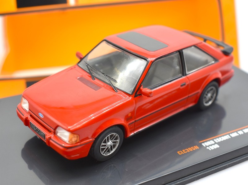 Miniature Voiture Auto 1:43 Ford Escort Mk Iv Xr3i Ixo Diecast ModÃ©Lisme Static