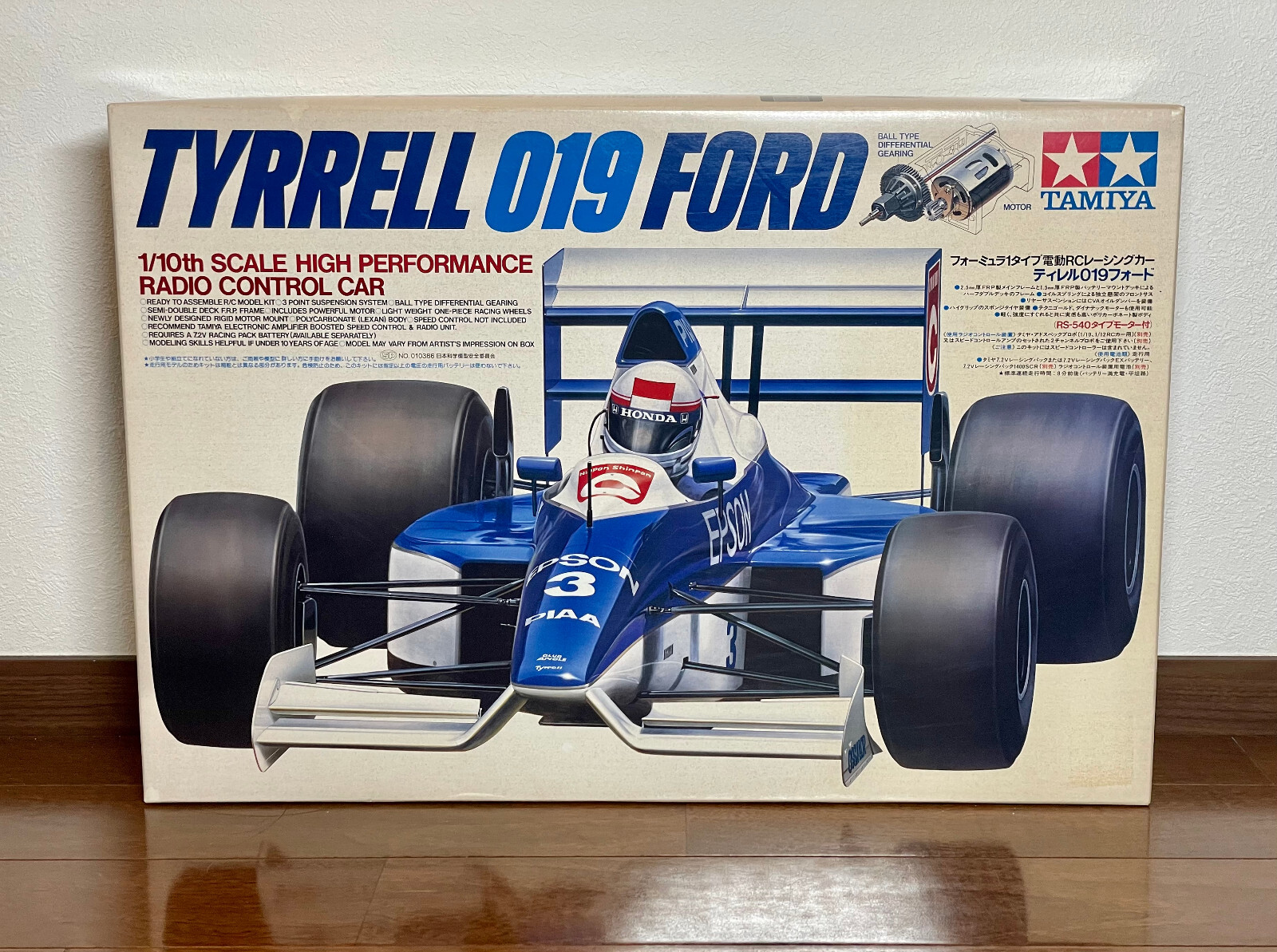 タミヤ F1 ティレル Tyrrell 019 Ford 1/10 F101 TAMIYA 58090 1/10 Scale RC Kit TYRRELL 019 FORD (F101