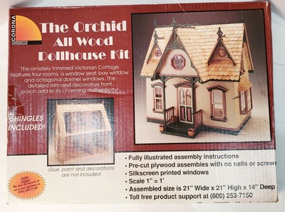 all wood dollhouse