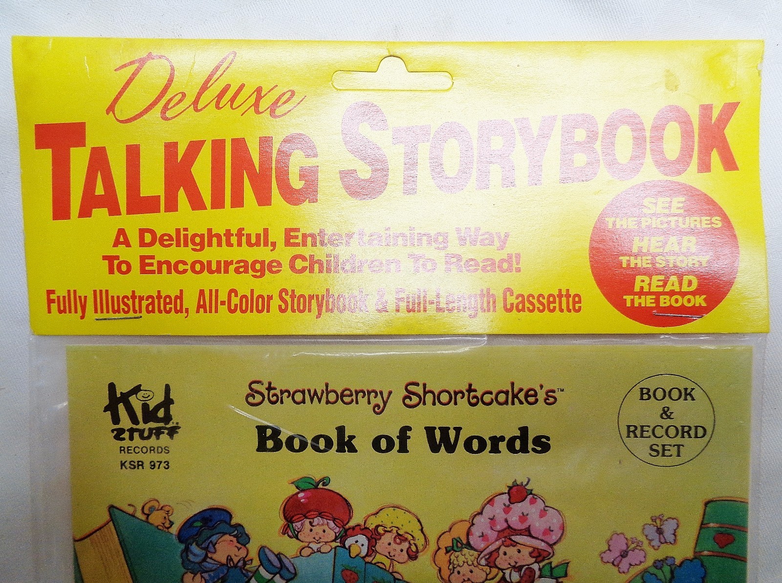 Deluxe Talking Storybook Strawberry Shortcake Book of Words - New In Package
