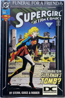 Action Comics #686 (1993) DC Universe DCU Logo Variant ULTRA RARE Scarce HTF !!