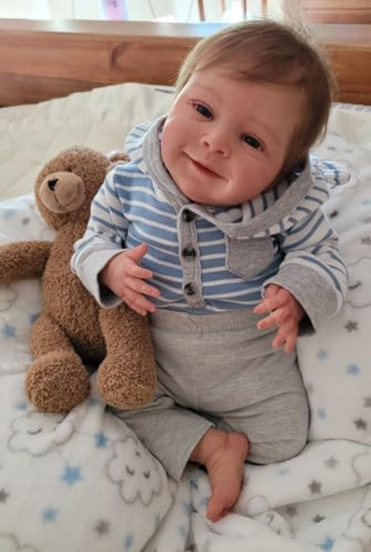 Sebastian 18 Inch Lifelike Newborn Preemie Baby Boy