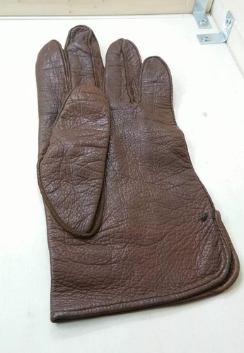 Vintage 1950's Acme Leather Gloves, Table Cut, 9 1/2