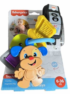 fisher-price Laugh & Learn Play & Go Keys Baby Toy Teether NEW