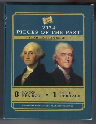 2024 PIECES OF THE PAST 8 YEAR SERIES 2 EDITION  FACTORY SEALED BOX