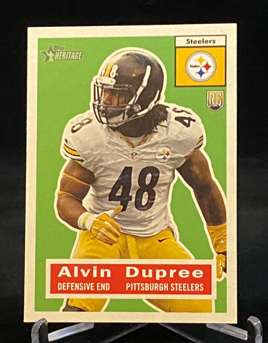 2015 Topps Heritage Rookie Card #85 Alvin Dupree Pittsburgh Steelers. rookie card picture