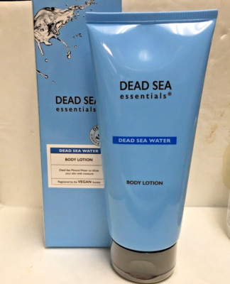 Dead Sea Essentials Hydrating Body Lotion, Dry Skin Remedy, 6.76 fl oz NIB