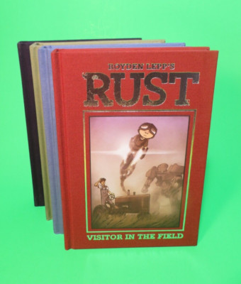 Archaia Studios, Royden Lepp's ''Rust,'' Vol. 1-4 Complete Set HC 1st Editions