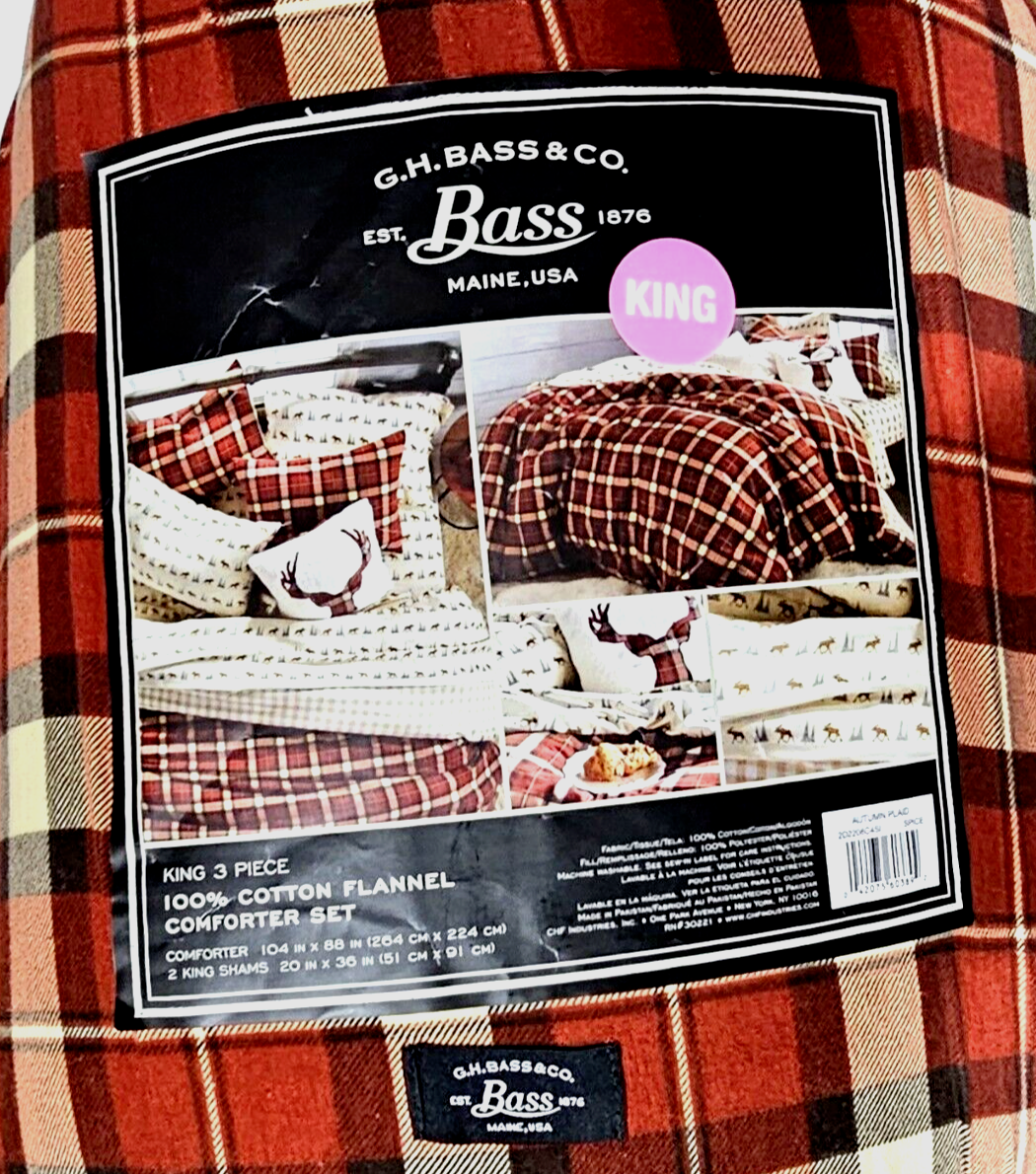 104x88in Autumn Plaid Red Spice