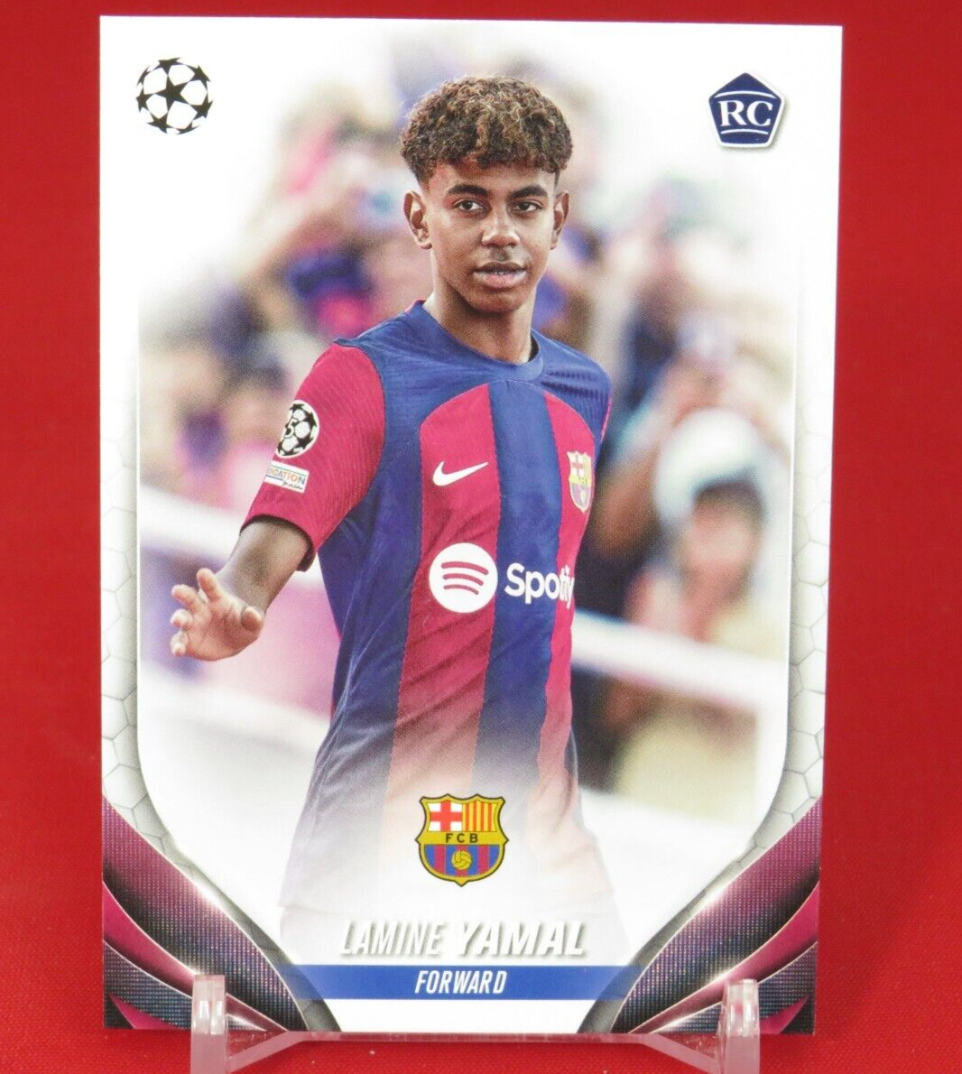 SSP ヤマル LAMINE YAMAL On Card Auto ルーキー