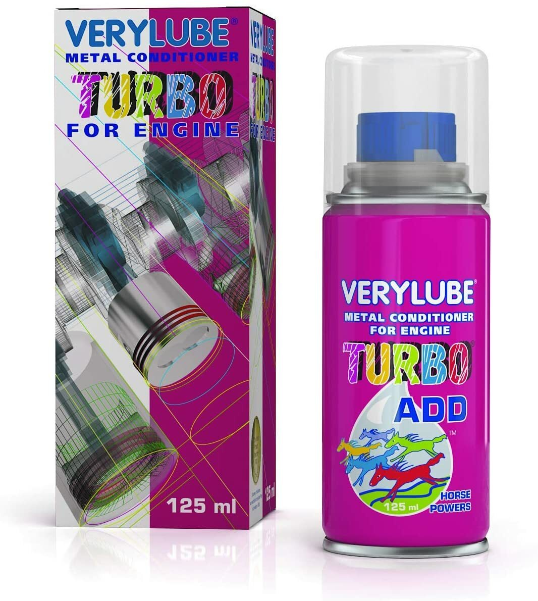 Xado Very Lube Metal Conditioner Turbo For Engine, 125ml With