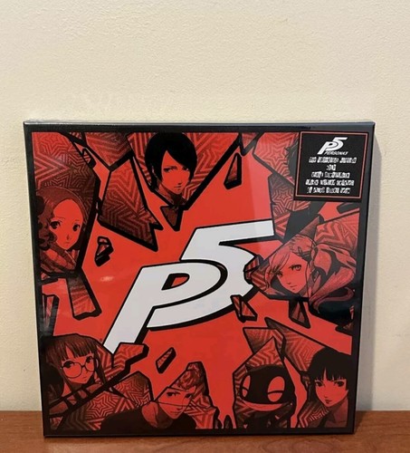 Persona 5 Video Game Soundtrack The Essential Edition Vinyl