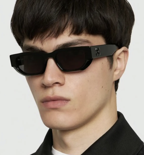OFF-WHITE OFF-WHITE OERI115S24PLA0011007 GREELEY BLACK SUNGLASSES