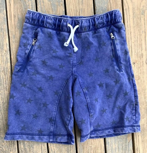 Cat & Jack Kids Blue Star Shorts, 100% Cotton, Size 8-10