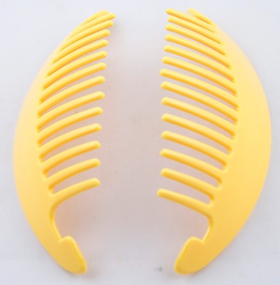 1 Set Extra Large Jumbo Banana Hair Comb Clip Interlocking Vintage Claw Raiser