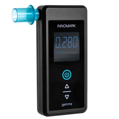 Alkoholtester INNOMARK gamma mit elektrochemischem Sensor Promilletester Alkohol