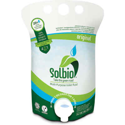 Solbio Organic Chemical Toilet Fluid Waste & Flush 1.6L x40 Doses