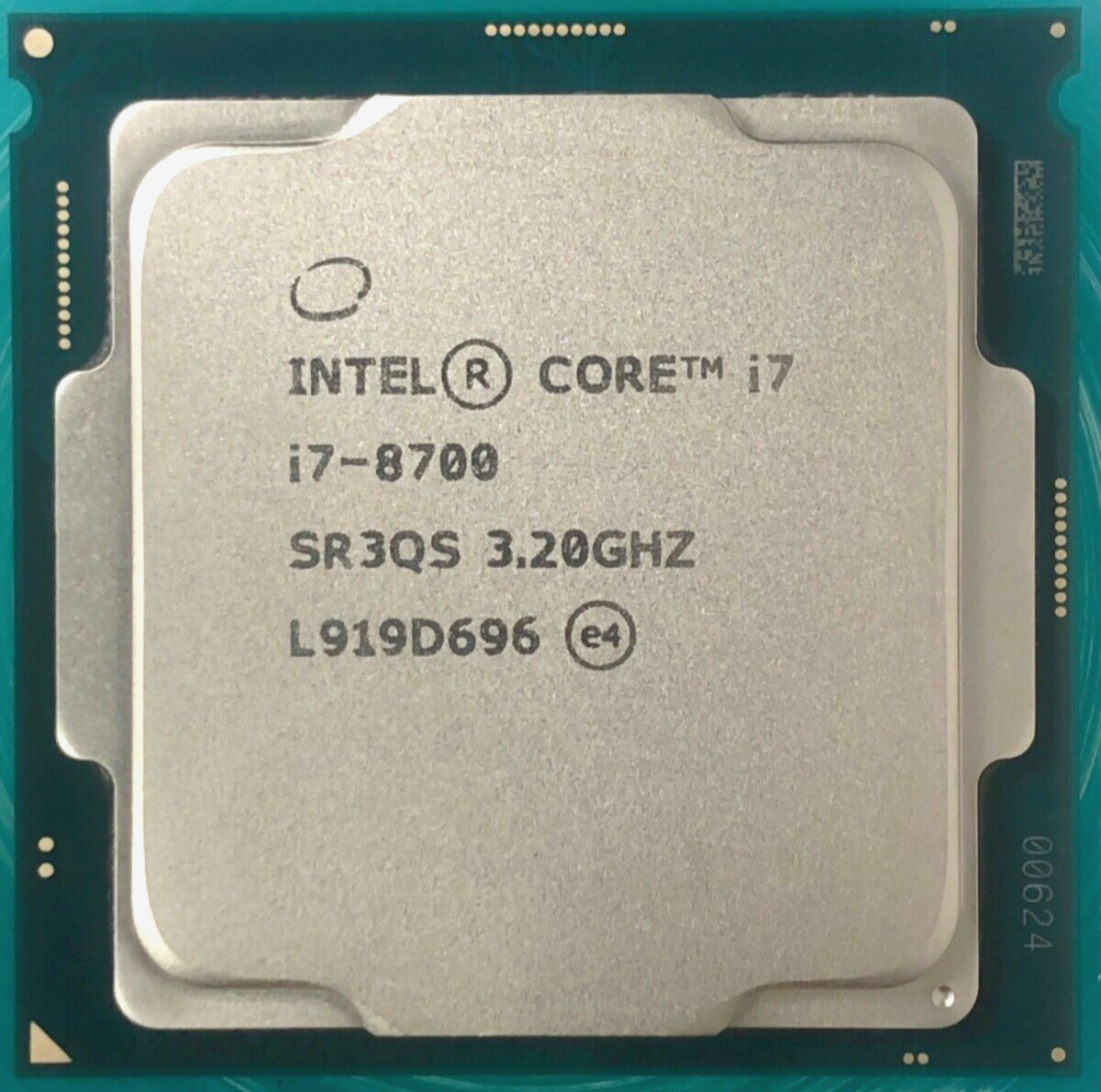 Intel Core i7-8700 Processor 2.9GHz 6-Core LGA 1151 SR3QS