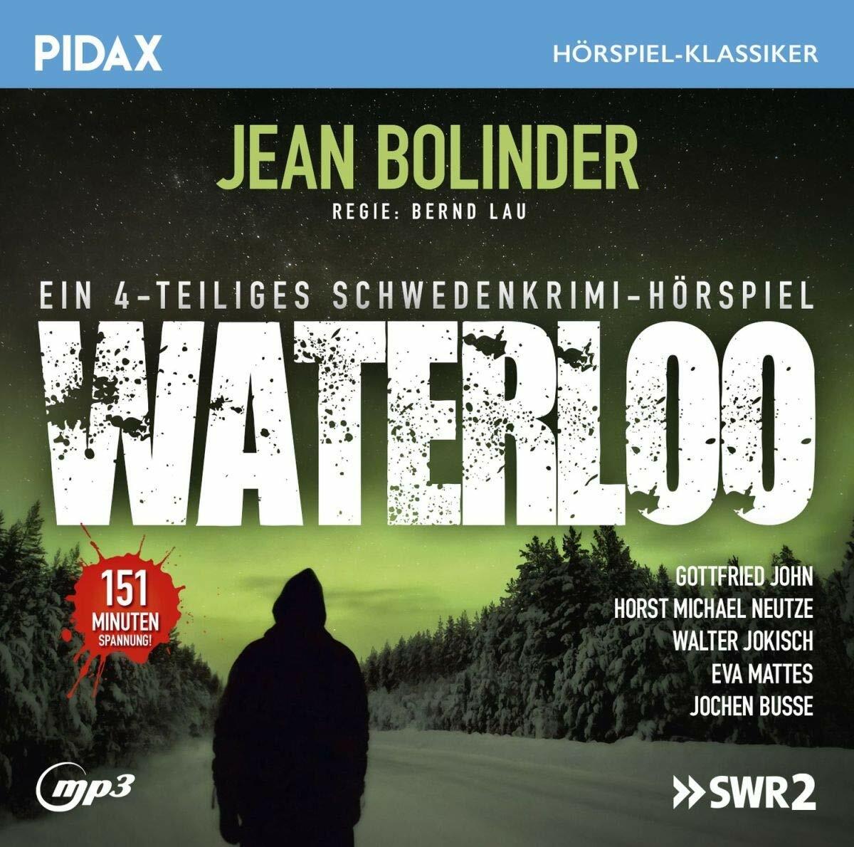 Waterloo / Das komplette 4-teilige Schwedenkrimi-Hörspiel - Pidax mp3 CD/NEU/OVP
