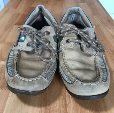 Margaritaville Men s Speed Boat Deck Shoes MG1105A Summer Wear Brown Size 10