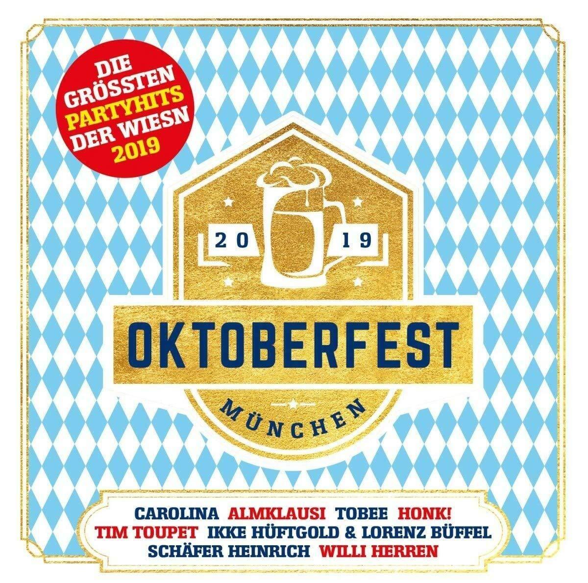 Oktoberfest München - Größte Wiesn Partyhits 2019  2 CD's/NEU/OVP