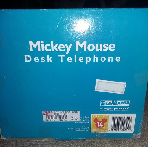 Vintage Mickey Mouse Telephone