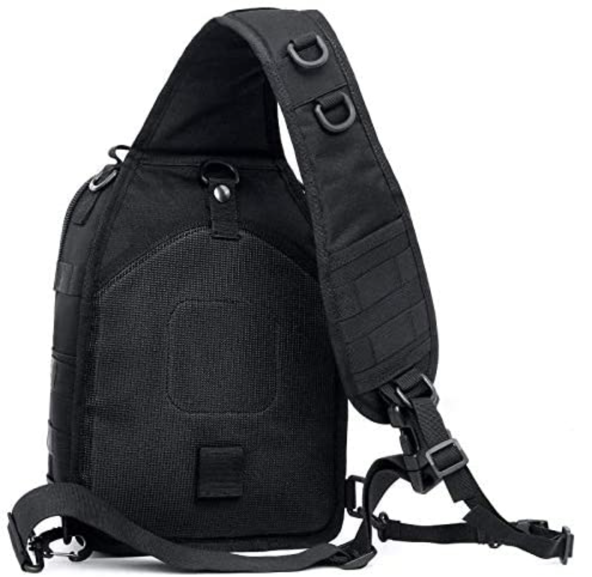 Mens Tactical Military Crossbody Shoulder Bag Chest Pack Camping Hiking Backpack