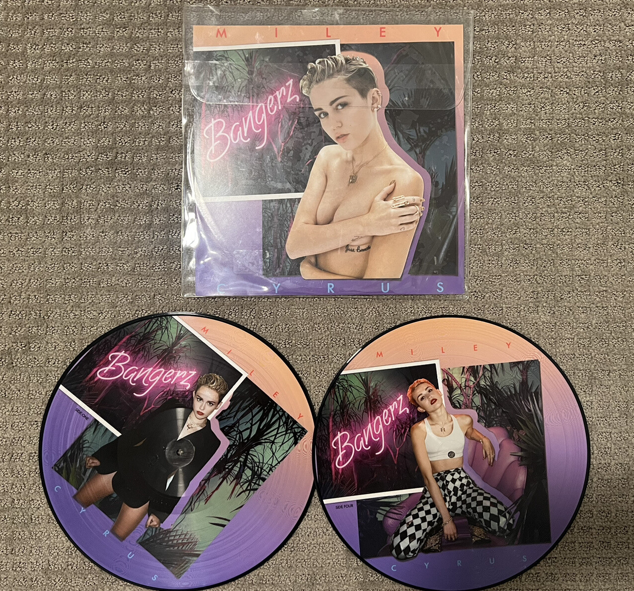 rare bangerz (limited edition picture disc vinyl) - miley cyrus