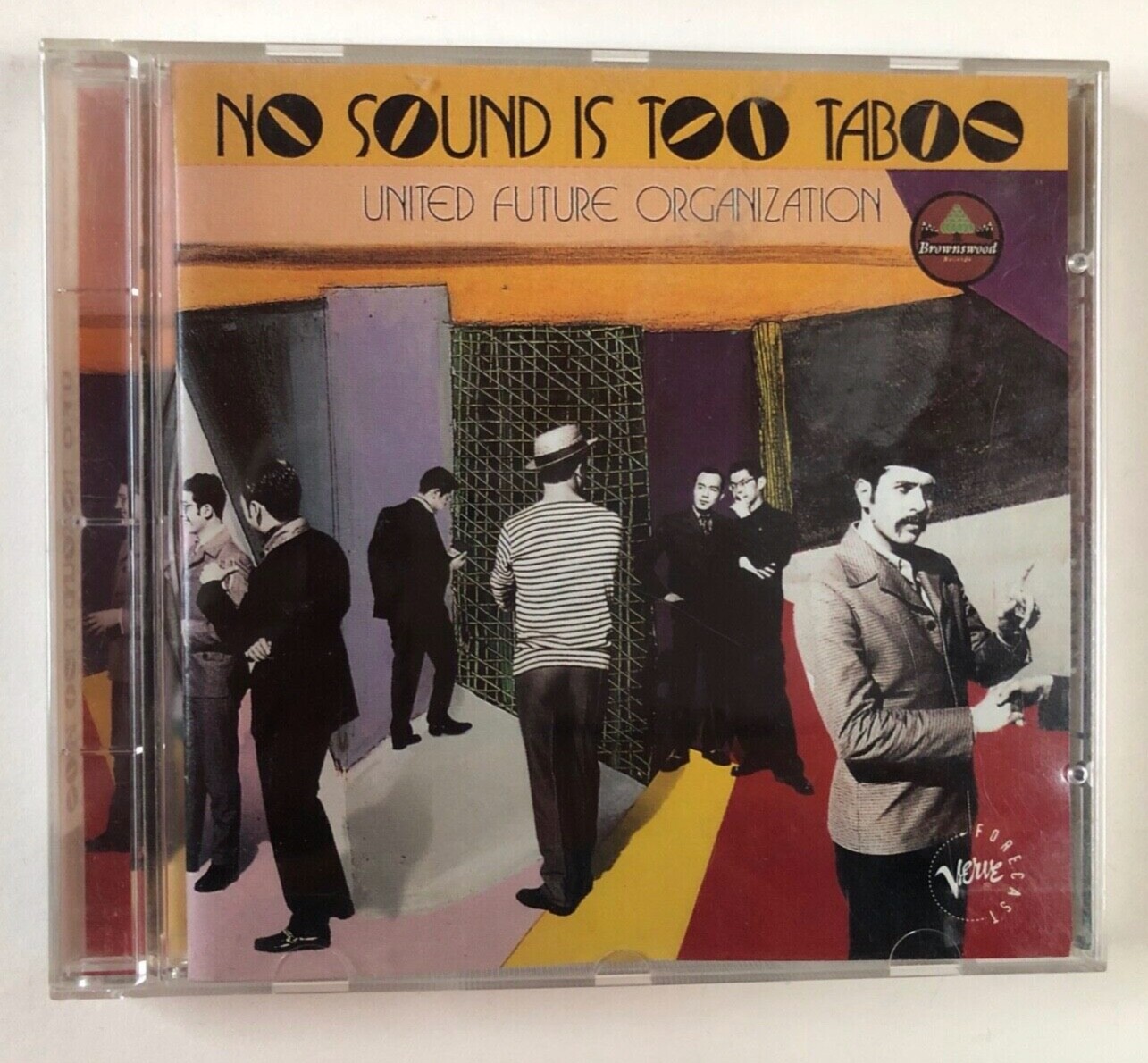 【2LP】U.F.O. No Sound Is Too Taboo 美品 United Future Organization : No Sound Is Too Taboo CD Like