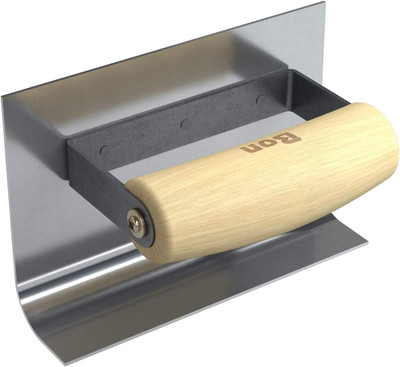 Bon Tool 22-595 Cove Tool inside Stainless Steel 6'' X 1.5'' - 3/4'' Radius with Wo