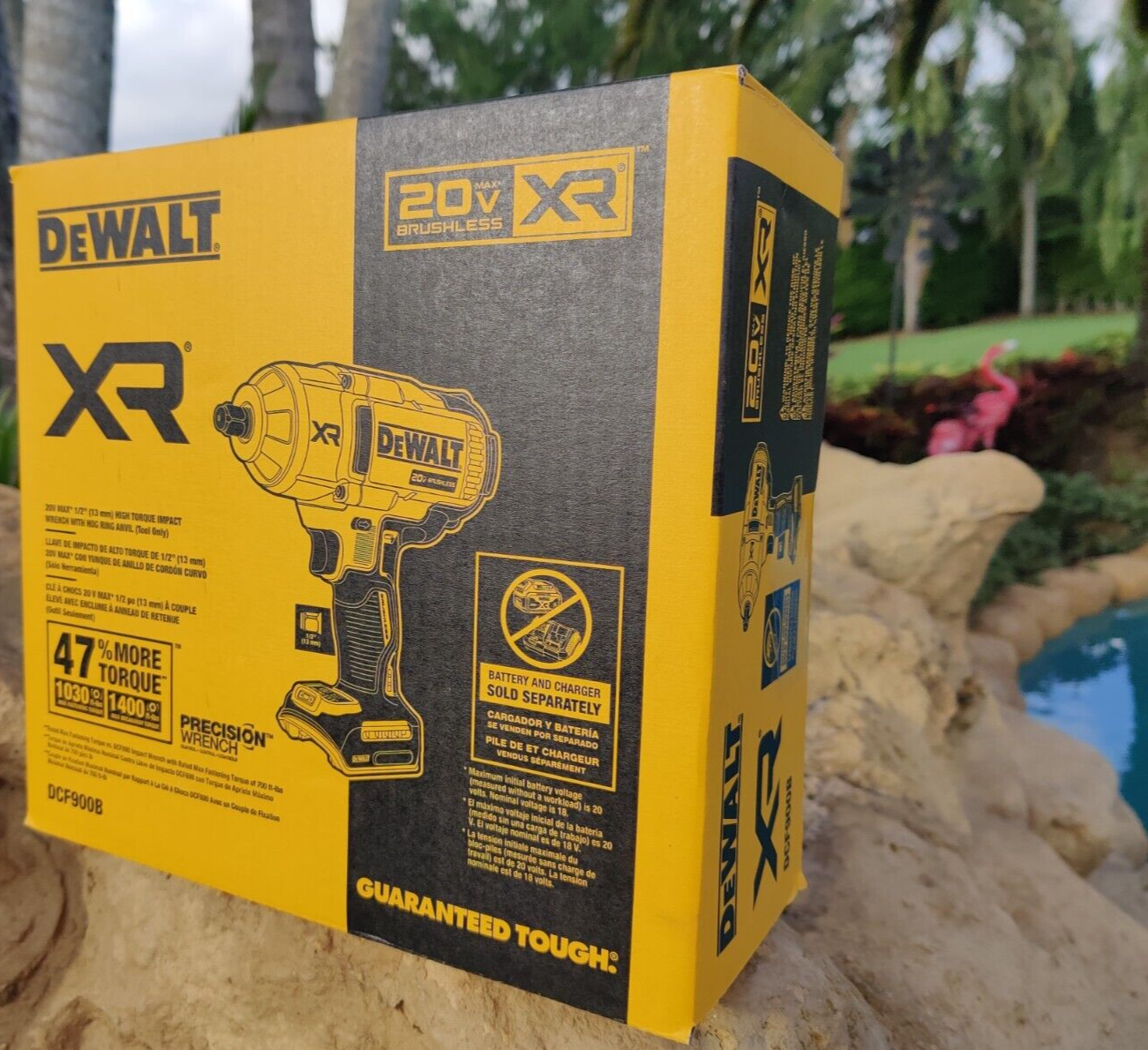 DEWALT DCF900B 20V 1/2 IN IMPACT WRENCH  BRUSHLESS WITH HOGS RING ✅SEALED NEW ✅
