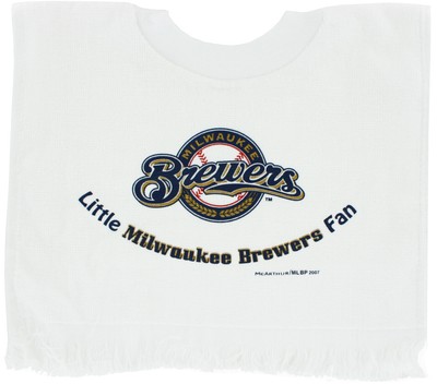 Пуловер для фанатов Milwaukee Brewers Little Brewers Махровый детский нагрудник