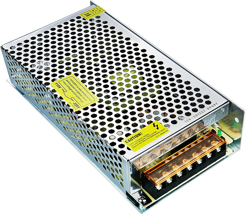 vsshe Schakelende voeding transformator, 12 V 20 A 240 W voeding schakelaar AC 100/240 V naar DC nettransformator, switching power supply transformatoren converter voor LED-strips