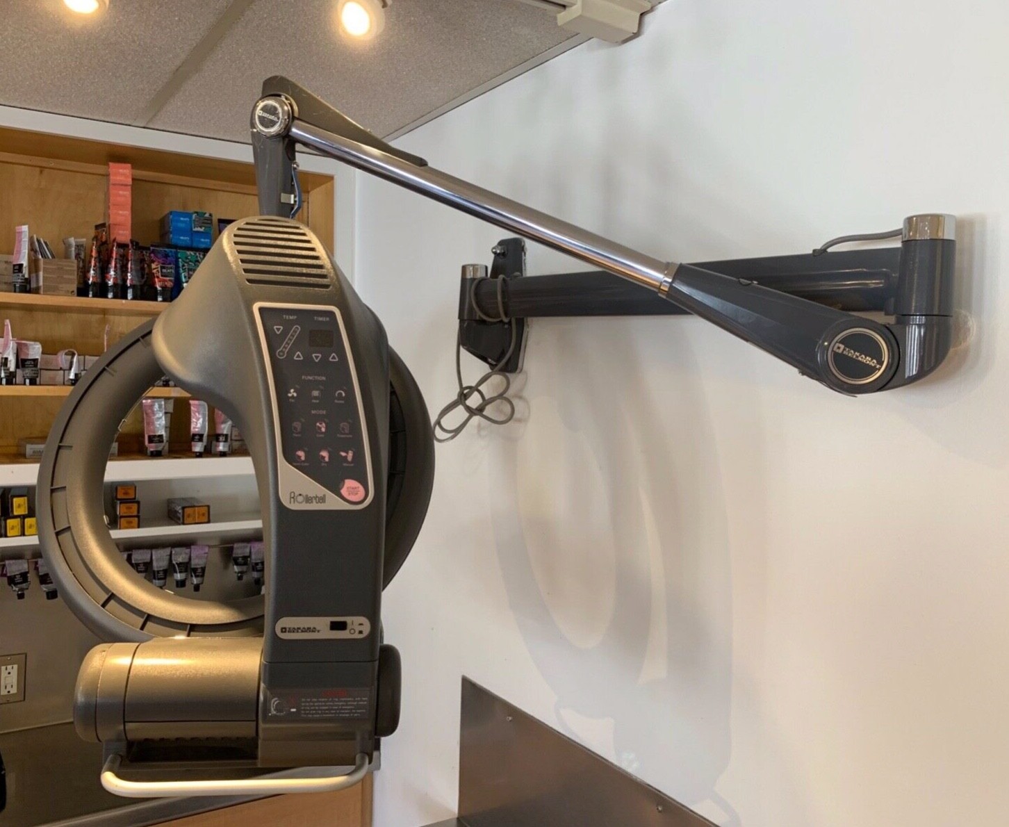 Digital Multi-Functional Rollerball Hair Dryer Color  Processor Salon