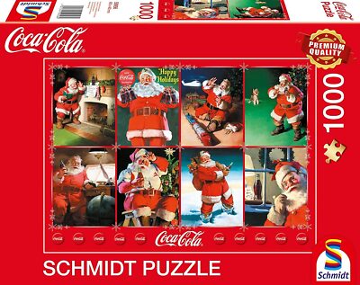 SCHMIDT - Puzzle Coca-Cola Père noël   1000 pièces -  - SCM59956