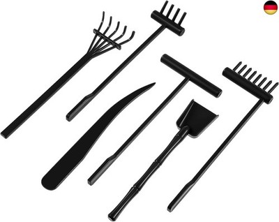 TOYANDONA 6 Stück Zen-Rechen Mini-Zen-Garten-Rechen 
